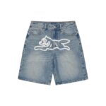 Shorts Ice Cream Running Dog Denim Shorts IC001