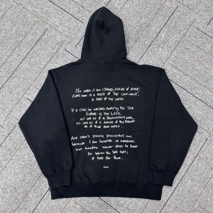 Hoodie Supreme x Corteiz Black SP047 - Image 4