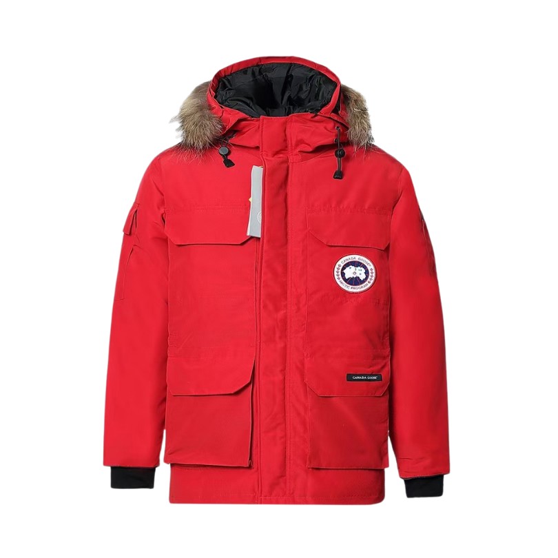 rtghrth5036-10.jpg Jacket Canada Goose Fur-Lined Parka CDG001 - Image 1