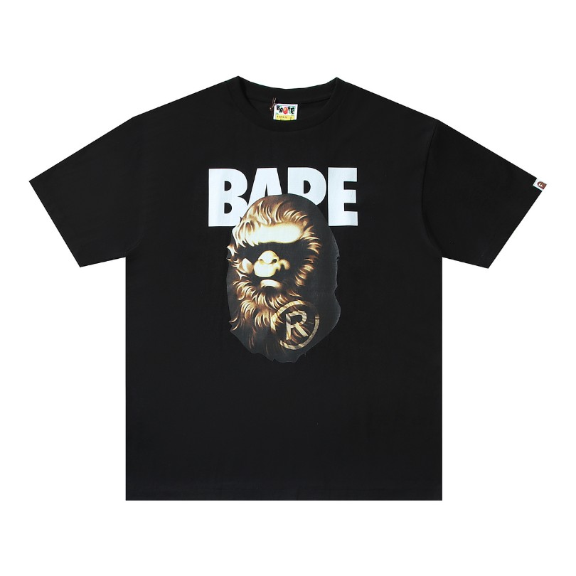sdfsdf-10-1.jpg T-shirt BAPE Gorilla Head Black BP013 - Image 1