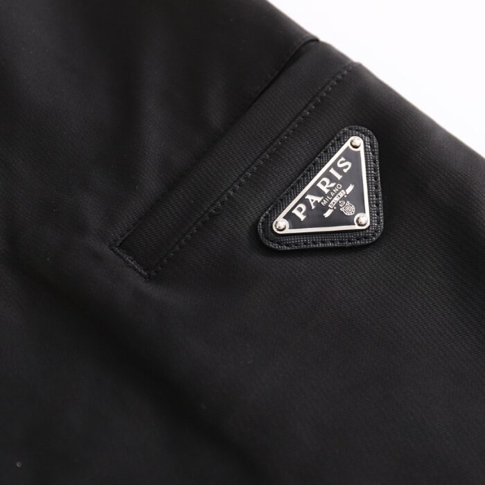 Pants Prada Nylon Adjustable Cuffs Black PD010 - Image 5