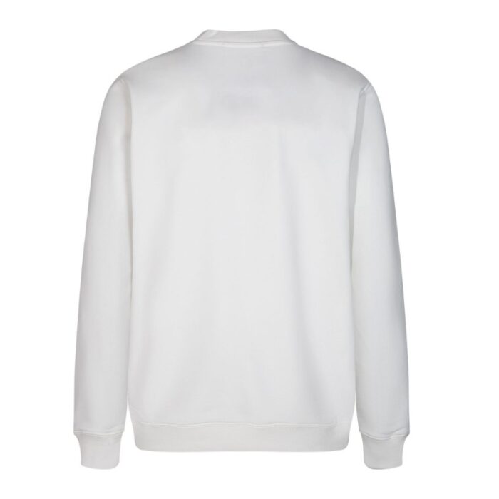 Sweatshirt Prada Deer Embroidery White PD023 - Image 2