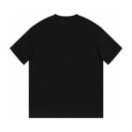 T-shirt Moncler Black Embroidered Logo Tee MCL005 - Image 2