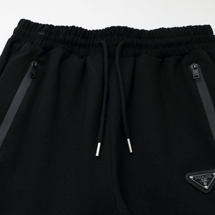 Tracksuit Prada Black Full-Zip Casual Set PD001 - Image 10