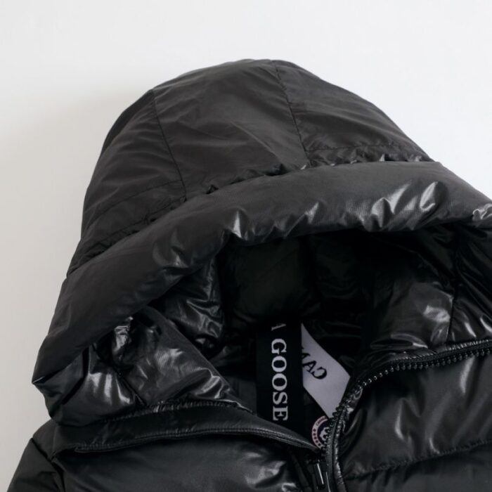 Jacket Puffer Canada Goose Black with Hood CDG004 - Image 9