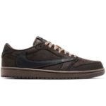 Air Jordan 1 Low Og Sp x Travis Scott Velvet Brown JDN005