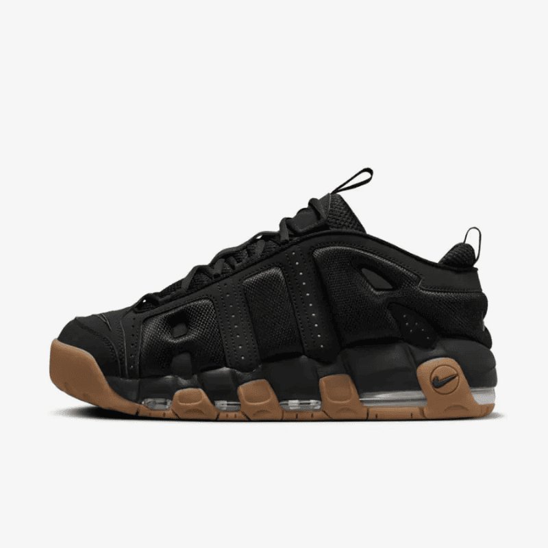1 Nike Air More Low Black Gum NK030 - Image 1