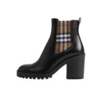 Burberry Checkered Panel Ankle Boots BY020