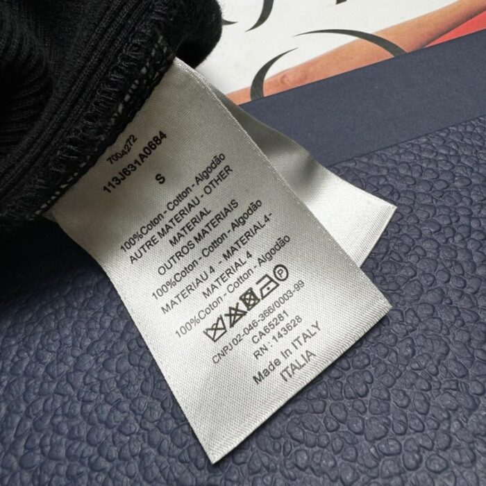 Hoodie Dior Black 1:1 DO086 - Image 10