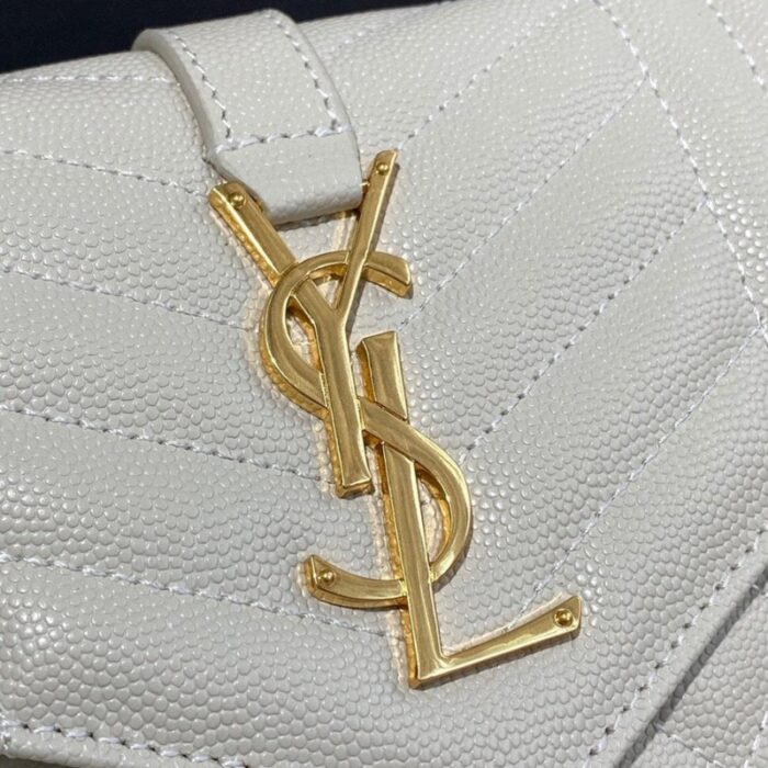 Yves Saint Laurent Small Envelope Chain Wallet YSL012 - Image 12