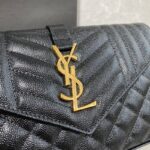 Yves Saint Laurent Small Envelope Chain Wallet YSL012 - Image 3