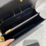 Yves Saint Laurent Small Envelope Chain Wallet YSL012 - Image 4