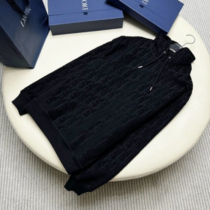Hoodie Dior Black 1:1 DO086 - Image 4