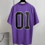 T-shirt- Balenciaga Basketeball Purple 1:1 BL114 - Image 6