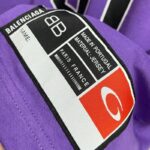T-shirt- Balenciaga Basketeball Purple 1:1 BL114 - Image 7
