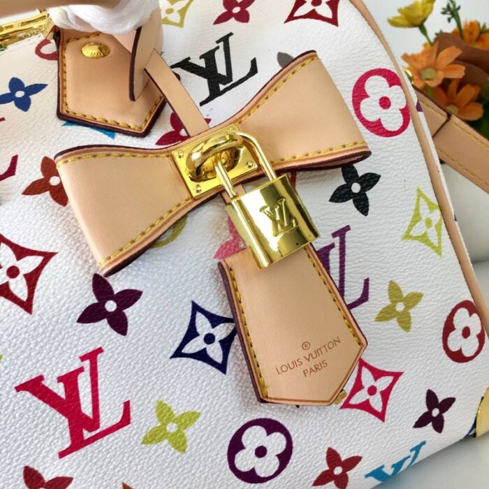 Shoulder Bag Louis Vuitton x TM Speedy Soft 30 LV069 - Image 9