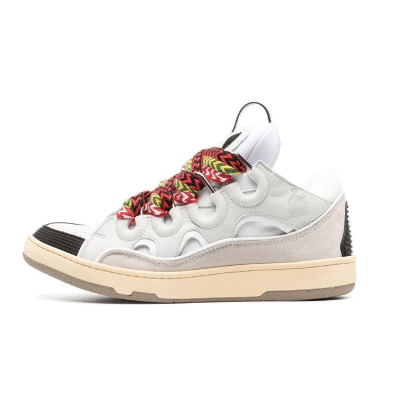 1 Lanvin Curb Leather White Ivory LNV001 - Image 1