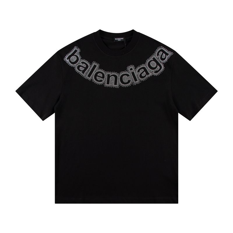 1 T-shirt Balenciaga Black BL158 - Image 1