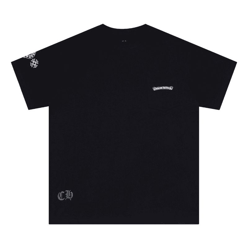1 T-Shirt Chrome Hearts Colour Cross Cemetery CH118 - Image 1