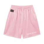 Shorts Chrome Hearts Varsity Mesh Love You CH138