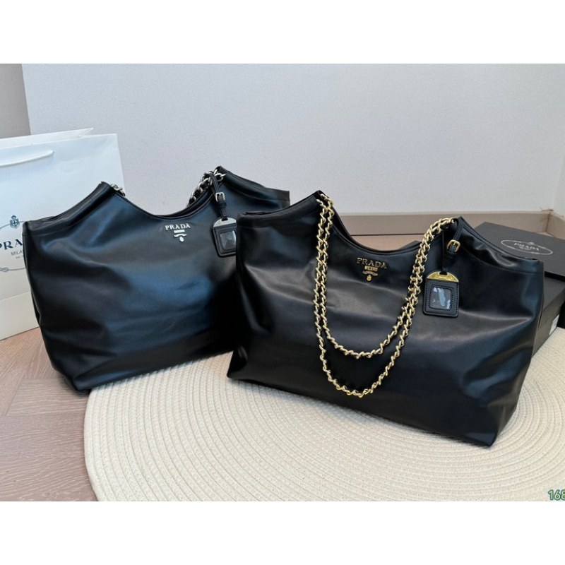 1 Prada Soft Calf Chain Tote Bag PD092 - Image 1