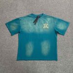 T-shirt Amiri Skate Tee Green AM041 - Image 2