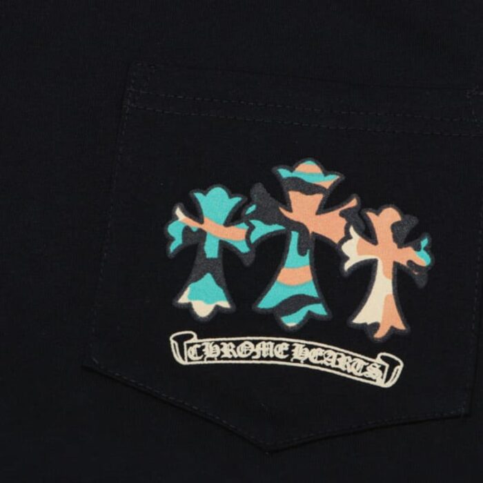 T-Shirt Chrome Hearts Cemetery Cross Logo CH125 - Image 3