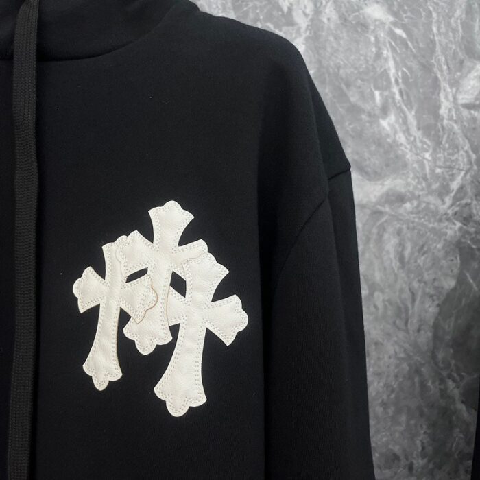 Hoodie Chrome Hearts Black CH099 - Image 4