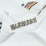 Short Burberry White BY070 - Image 5