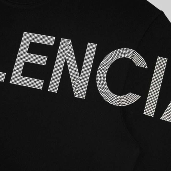T-shirt Balenciaga Black BL168 - Image 6