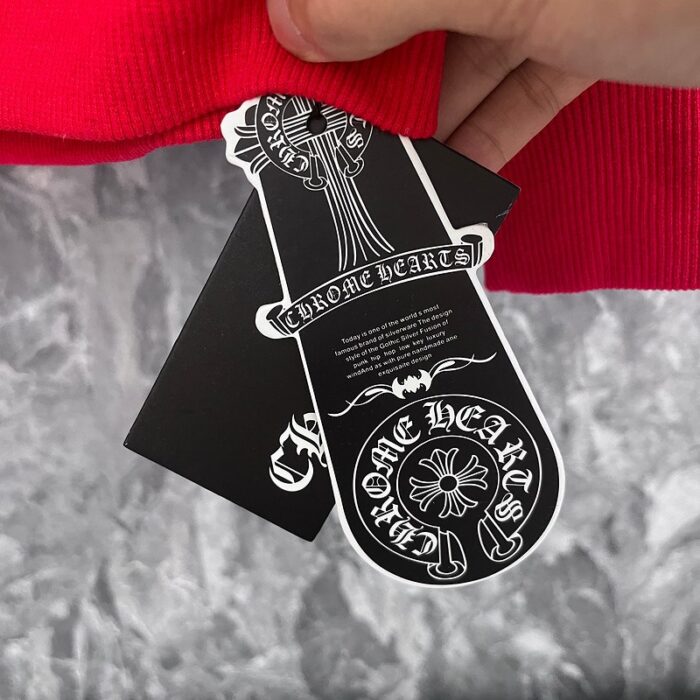 Hoodie Chrome Hearts Pink CH098 - Image 7