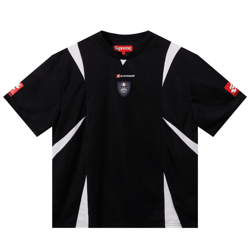 Designsemnome_e0fd1d78-8e85-41e2-ba17-d31a7c6c3010_800x T-shirt Supreme Crest Soccer Jersey SP091 - Image 1